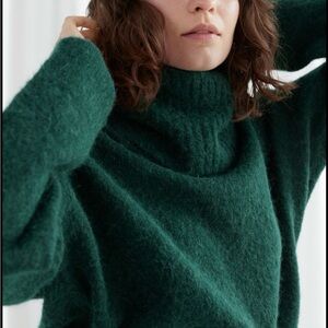 & Other Stories Emerald Sweater
